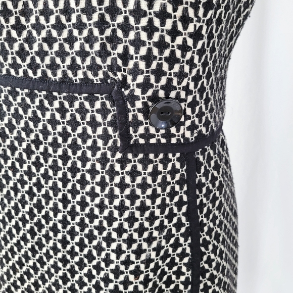 Beth Bowley Black and White Checkered Dress - Picture 5 of 6